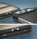 Funda xBase PowerPeak MagSafe negra para iPhone Duo, con tecnología SlowBack, protección duradera y compatibilidad con carga inalámbrica.