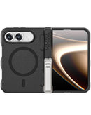 Case MagSafe PowerPeak ProTech iPhone Duo negro, elegante funda protectora con carga inalámbrica compatible para iPhone.