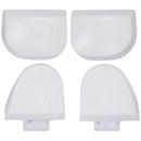 Botones gatillo blancos R1 L1 R2 L2 con resortes para reparación de control DualSense PS5 BDM-030.