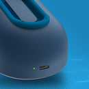 Altavoz inalámbrico portátil Skullcandy Ounce XT azul oscuro, compacto y resistente al agua, ideal para exteriores.