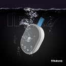 Altavoz portátil Skullcandy Ounce XT gris claro, compacto e inalámbrico, ideal para música en movimiento.