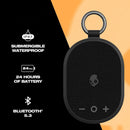Parlante Bluetooth Skullcandy Kilo XT negro, portátil, diseño robusto y minimalista para sonido potente.