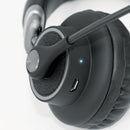 Auricular inalámbrico Bluetooth Viper Urban Sound Gear negro para camioneros y oficina con micrófono.