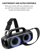 ¡Consigue el altavoz inalámbrico BOOM Wireless Party Box con luces en Quetzaltenango para animar tus fiestas!