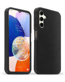 Funda reforzada negra xBase Armor Tech para Samsung Galaxy A14, máxima protección contra golpes y caídas.