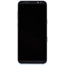 Pantalla incell Coral Blue para Samsung Galaxy S8 Plus (SM-G955F) con marco, repuesto para reparación de display roto.