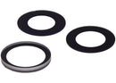 Encuentra en Xela Quetzaltenango un pack de 10 lentes de cámara trasera usados para iPhone 15 Pro Max con adhesivo incluido.