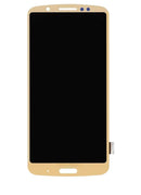 Pantalla LCD dorada refurbished para Motorola Moto G6 (XT1925), ideal para reparación de pantalla rota.