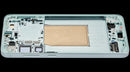 Pantalla OLED verde menta con marco para Samsung Galaxy S25 Plus 5G, repuesto para reparación de display.