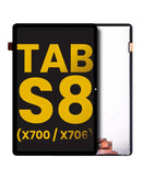 Pantalla LCD para Samsung Galaxy Tab S8 (2022) X700 / X706 Wi-Fi & Cellular negro