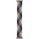 Banda trenzada Braided Solo Loop Apple Watch Pride Edition, tamaño 12 grande, con los colores del arcoíris y diseño elástico para 44mm-49mm.