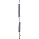 Botones duros Power y Volumen para Motorola Moto E14 XT2421-14, color Graphite Gray, repuesto de reparación.
