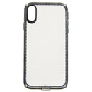 Estuche  Anigma transparente con marco NEGRO soporta caidas de 2-10 metros IPHONE XS MAX (6.5)