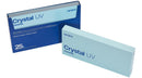 Paquete de 25 protectores de pantalla PET UV Wrapd Crystal mate para display LCD, ideales para reparación.