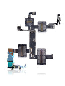Cable de extensión iBridge Qianli para iPhone 8, diagnóstico de motherboard, midiendo voltaje y resistencia en reparación.