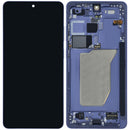 Pantalla original Samsung Galaxy S26 Ultra 5G en color Cobalt Violet, lista para reparación de display.