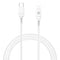 TEKYA CABLE  USB-C A LIGHTNING 6 PIES BLANCO