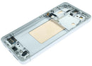 Pantalla original Samsung Galaxy S26 5G blanca, LCD y digitalizador, para reparación de pantalla rota.
