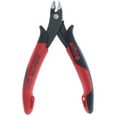 Cortador diagonal electrónico Wiha 56818, full flush, con cabeza angulada 21° para corte preciso de cables.