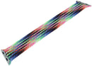 Correa Apple Braided Solo Loop Pride Edition para Apple Watch 44mm-49mm, talla 9, con diseño trenzado multicolor vibrante.