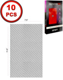 Protege la pantalla de tu dispositivo con el film de carbon Prism en blanco grande de ProtectionPro, disponible en pack de 10 en Xela Quetzaltenango.