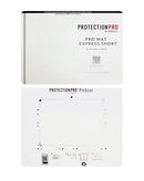 Etiquetas ProtectionPro ProMat Express Short, accesorios SlowBack con garantía, para protección de dispositivos móviles.