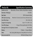 Máquina ProCut XL de ProtectionPro para cortar etiquetas de manera precisa en Quetzaltenango.