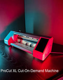 Máquina ProCut XL de ProtectionPro para cortar etiquetas de manera precisa en Quetzaltenango.