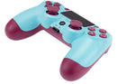 Control alambrico DoubleShock 4 Berry Blue para PlayStation 4, mando PS4 gamer.