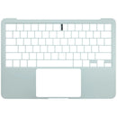 Tapa superior original Apple MacBook Neo plateada con teclado ANSI US, ideal para reparación de palmrest.
