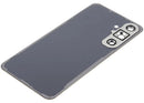 Tapa trasera de vidrio amarillo para Samsung Galaxy S24 FE con lente de cámara, repuesto aftermarket.