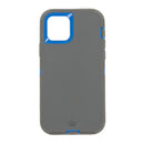 Estuche  Defender Con Clip Gris/ Azul - IPHONE 12 MINI 5.4