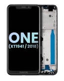 Reparación de pantalla con marco para Motorola One XT1941 (2018) en Quetzaltenango.