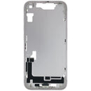 Carcasa trasera original rosa para iPhone 17e con batería integrada, ideal para repuesto.