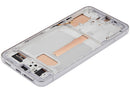 Pantalla incell blanca con marco para Samsung Galaxy S22 Plus 5G (SM-S906B), repuesto para reparación de display.