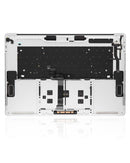 Cubierta superior con bateria y teclado para MacBook Pro 15" con Touch Bar (A1707 / Finales 2016 / Mediados 2017) (Ingles UK) (Plata)
