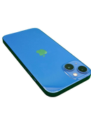 Encuentra en Xela Quetzaltenango un iPhone 13 seminuevo color azul, de 128GB, libre de fábrica y con grado 1 como nuevo.