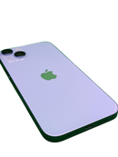 iPhone 14 Plus seminuevo en color azul en Quetzaltenango, con 128GB de almacenamiento y salud de batería al 86%.