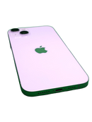 Encuentra en Xela Quetzaltenango iPhones 14 Plus seminuevos en color rosado, 128GB, grado 1 como nuevo, libre de fábrica con certificado y con un 93% de salud de batería.