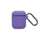 Estuche  Silicon Grueso Para Airpods 1/2 Morado-