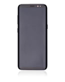 Pantalla OLED con marco para Samsung Galaxy S8 (Negro Medianoche)