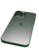 Encuentra un iPhone 13 Pro Max seminuevo en Xela, Quetzaltenango, certificado como nuevo con 100% de salud de batería.