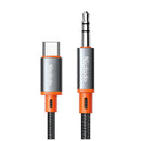 MCDODO Cable de audio Tipo c  a  DC3.5mm  Male audio  coiled cable 1.8M