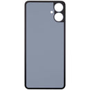 Tapa trasera azul Samsung Galaxy A06 4G (A065) con lente de cámara, repuesto original.
