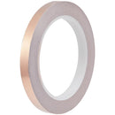Rollo de papel de cobre adhesivo de 1.0 cm x 20 m, cinta conductiva para reparaciones electrónicas.
