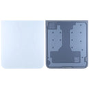 Tapa trasera inferior original Samsung Galaxy Z Flip 7 FE 5G blanca, repuesto para reparación F761.