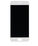 Pantalla LCD refurbished blanca para Asus ZenFone 4 Pro (ZS551KL), repuesto de reparación sin marco.