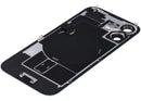 Tapa trasera de vidrio color teal para iPhone 16 con MagSafe, NFC y flex de linterna, repuesto original.