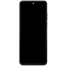 Pantalla OLED refurbished Motorola Razr 2026/70 hematite con marco. Repuesto de display para reparación.