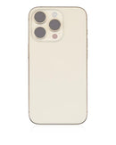 Tapa trasera para iPhone 14 Pro (Version EE.UU) original usada color oro